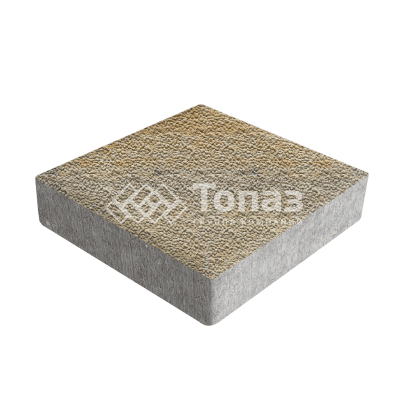 Тротуарная плитка Квадрат 200х200х60, особая серия с мраморной крошкой