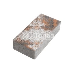 Тротуарная плитка 200х100х40, агат оранжевый