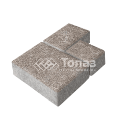 Тротуарная плитка Бергамо, сахара на камне, 6 см