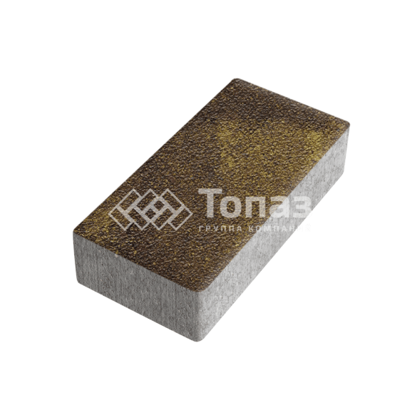 Тротуарная плитка 200х100х80, осень на камне