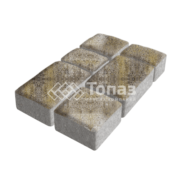 Тротуарная плитка Старый город, степь, 6 см