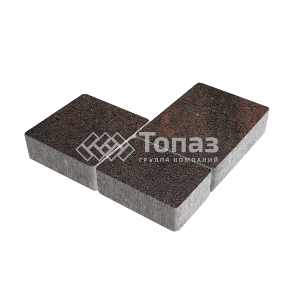 Тротуарная плитка Новый город, кармен, 4 см