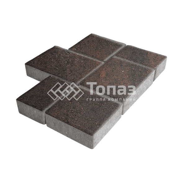 Тротуарная плитка Новый город, кармен, 4 см