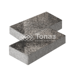 Тротуарная плитка 600х300х60, агат коричневый с гранитной крошкой