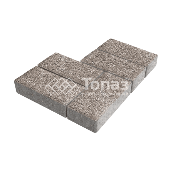 Тротуарная плитка 200х100х80, сахара на камне