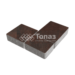 Тротуарная плитка Новый город, клинкер, 4 см