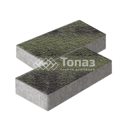 Тротуарная плитка 600х300х60, янтарь с мраморной крошкой