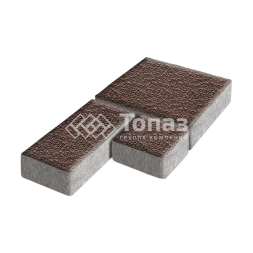 Тротуарная плитка Рубико, барселона с мраморной крошкой, 4 см