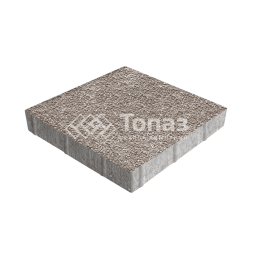 Тротуарная плитка Квадрат 500х500х70, сахара с гранитной крошкой