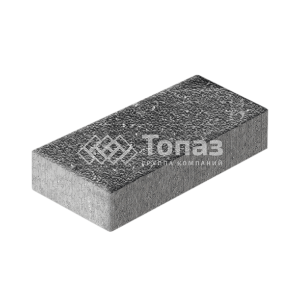 Тротуарная плитка 600х300х60, аляска черная с гранитной крошкой