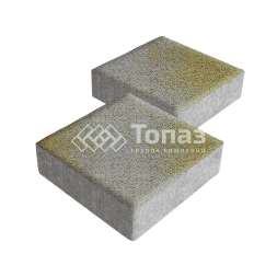 Тротуарная плитка Квадрат 200х200х60, меланж