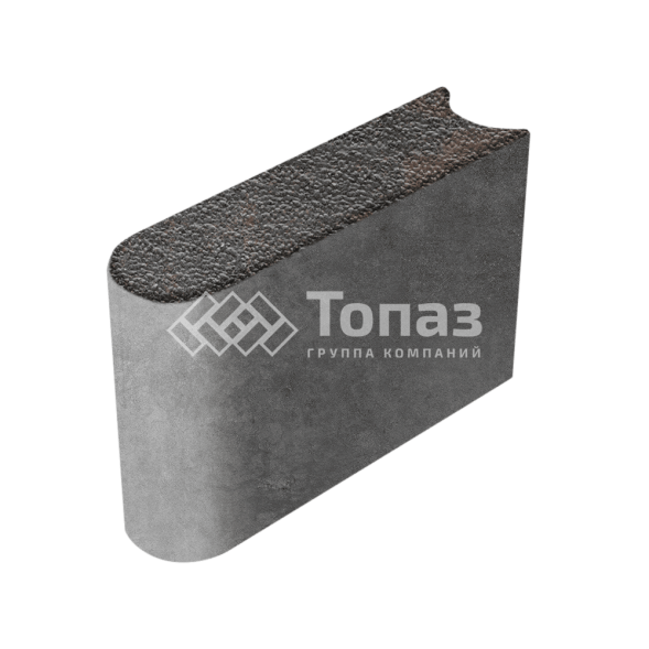 Камень бортовой БРШ 50.20.8, конго с гранитной крошкой