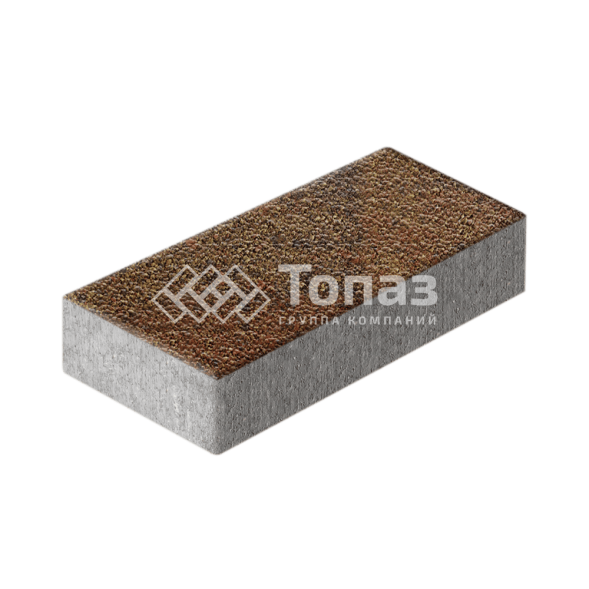 Тротуарная плитка 600х300х60, джафар оранжевый с гранитной крошкой