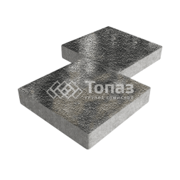 Тротуарная плитка Квадрат 500х500х70, стоун с гранитной крошкой