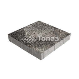 Тротуарная плитка Квадрат 500х500х70, агат коричневый на камне