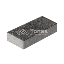 Тротуарная плитка 600х300х60, джафар черный с гранитной крошкой