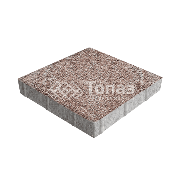 Тротуарная плитка Квадрат 500х500х70, хаски с гранитной крошкой