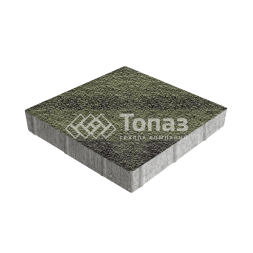 Тротуарная плитка Квадрат 500х500х70, янтарь с гранитной крошкой