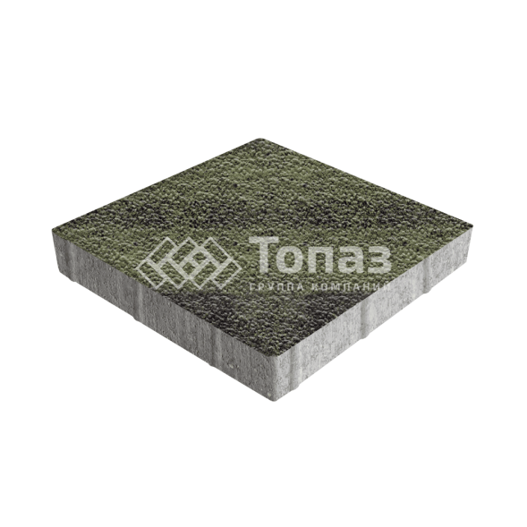 Тротуарная плитка Квадрат 500х500х70, янтарь с гранитной крошкой