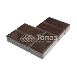 Тротуарная плитка 200х100х60, клинкер