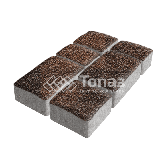 Тротуарная плитка Старый город, сорренто с мраморной крошкой, 6 см