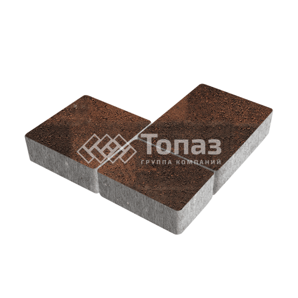 Тротуарная плитка Новый город, сорренто, 4 см