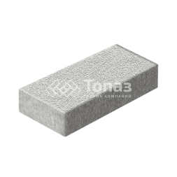 Тротуарная плитка 600х300х60, белая на камне