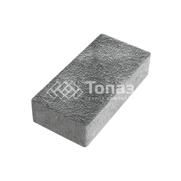 Тротуарная плитка 200х100х60, антрацит с мраморной крошкой