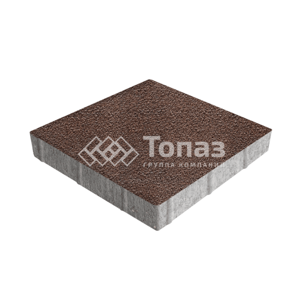 Тротуарная плитка Квадрат 500х500х70, барселона на камне