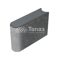 Камень бортовой БРШ 50.20.8, черный