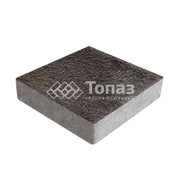 Тротуарная плитка Квадрат 200х200х60, мокко с мраморной крошкой