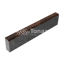 Камень бортовой БР 100.20.8, сорренто с гранитной крошкой