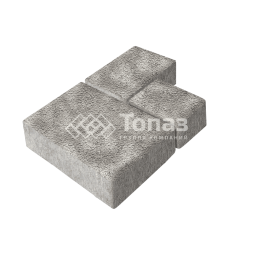 Тротуарная плитка Бергамо, неаполь на камне, 6 см 