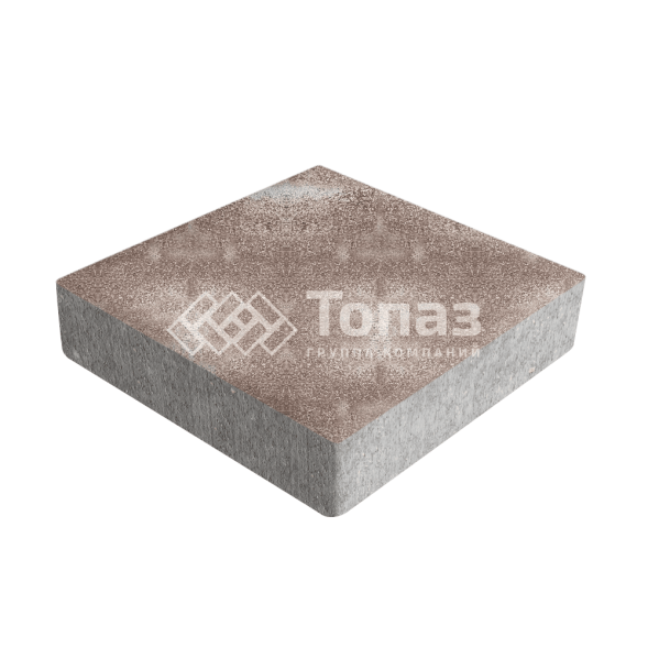 Тротуарная плитка Квадрат 200х200х40, авантюр