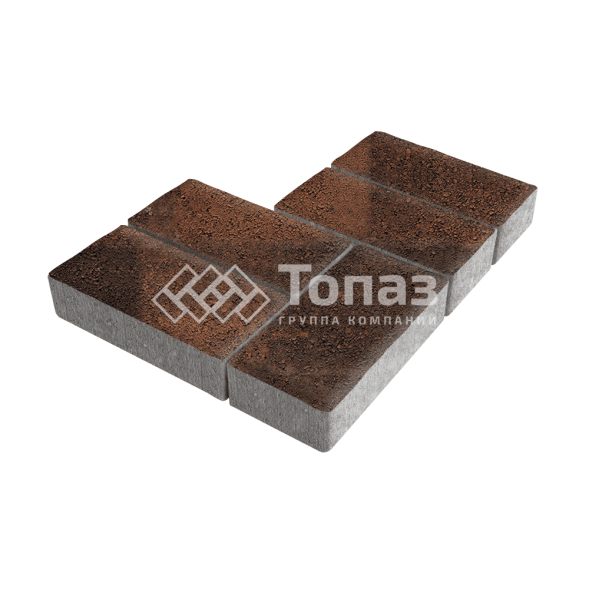 Тротуарная плитка 200х100х60, сорренто