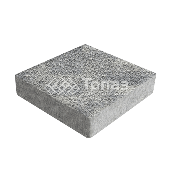 Тротуарная плитка Квадрат 200х200х60, аква с гранитной крошкой