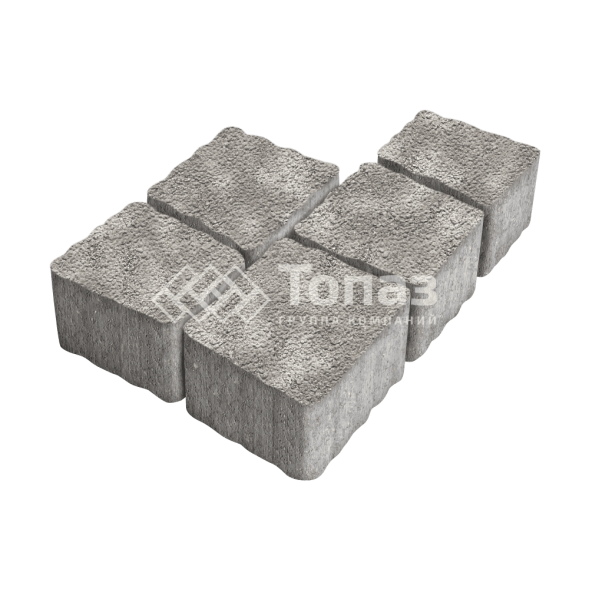 Тротуарная плитка Антик, неаполь на камне, 4 см 