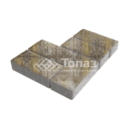 Тротуарная плитка 200х100х60, степь