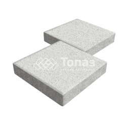 Тротуарная плитка Квадрат 500х500х70, белая