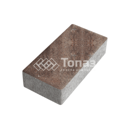 Тротуарная плитка 200х100х40, яшма