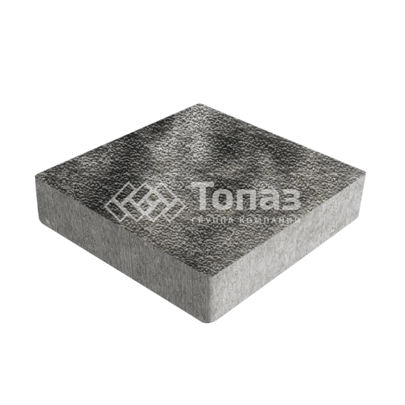 Тротуарная плитка Квадрат 200х200х60, стоун с мраморной крошкой