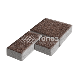 Тротуарная плитка Рубико, барселона с гранитной крошкой, 4 см