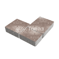 Тротуарная плитка Новый город, авантюр, 6 см