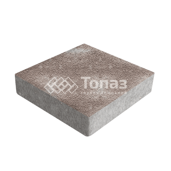 Тротуарная плитка Квадрат 200х200х60, авантюр на камне