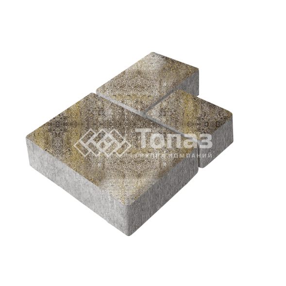 Тротуарная плитка Бергамо, степь, 6 см