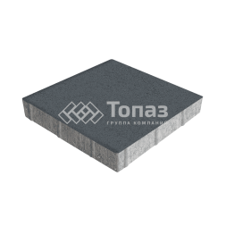 Тротуарная плитка Квадрат 500х500х70, черная