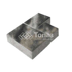 Тротуарная плитка Бергамо, стоун, 6 см