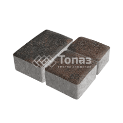 Тротуарная плитка Старый город, конго на камне, 4 см