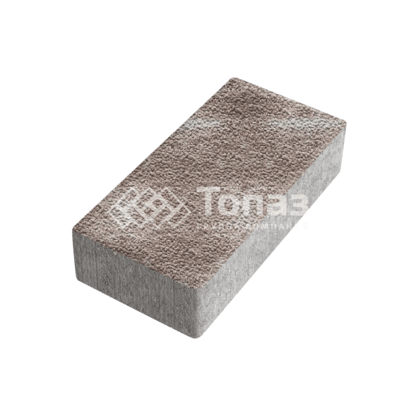 Тротуарная плитка 200х100х40, авантюр с мраморной крошкой