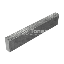 Камень бортовой БР 100.20.8, аква с гранитной крошкой